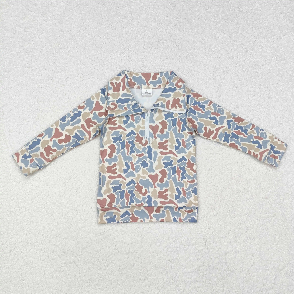 Camo Half Zip
