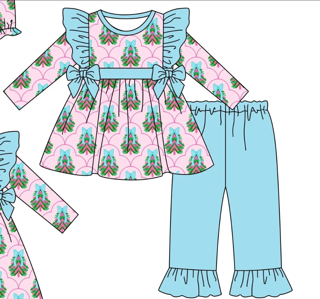 Pink & Blue Christmas