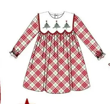Plaid Christmas Tree Sibling Sets