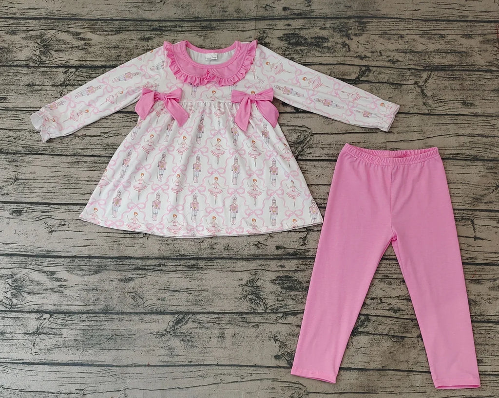 Girls Christmas Soldier Ruffle