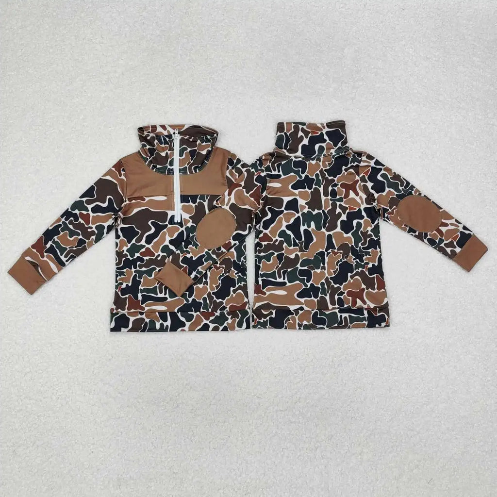 Camo Half Zip