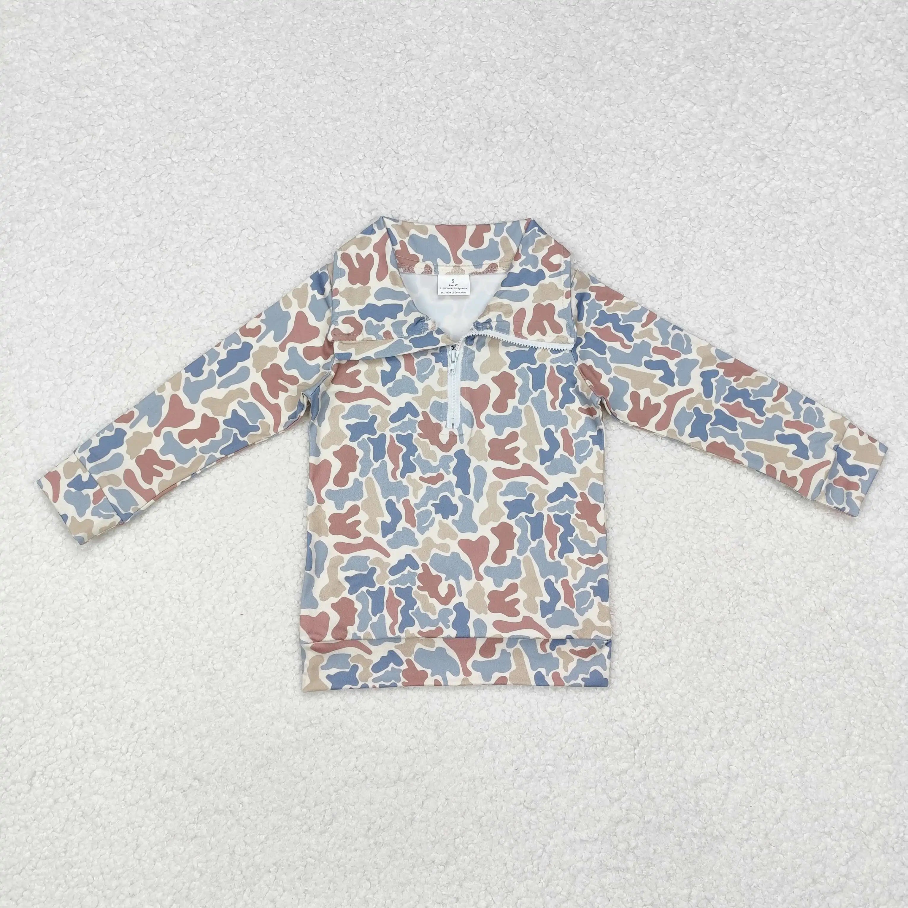 Camo Half Zip