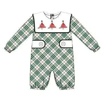 Plaid Christmas Tree Sibling Sets